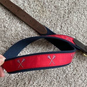 Vineyard Vines men’s lacrosse sticks belt